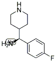 (S)-C-(4-FLUORO-PHENYL)-C-PIPERIDIN-4-YL-METHYLAMINE Struktur