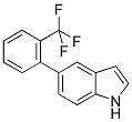 5-[2-(TRIFLUOROMETHYL)PHENYL]-1H-INDOLE Struktur