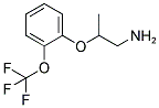 2-(2-TRIFLUOROMETHOXY-PHENOXY)-PROPYLAMINE Struktur