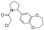 1-(CHLOROACETYL)-2-(3,4-DIHYDRO-2H-1,5-BENZODIOXEPIN-7-YL)PYRROLIDINE Struktur