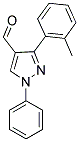 3-(2-METHYLPHENYL)-1-PHENYL-1H-PYRAZOLE-4-CARBALDEHYDE Struktur