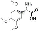 (S)-AMINO-(2,4,5-TRIMETHOXY-PHENYL)-ACETIC ACID Struktur