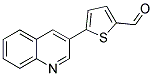 5-(3-QUINOLINYL)-2-THIOPHENECARBALDEHYDE Struktur