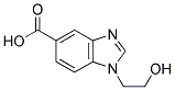 1-(2-HYDROXYETHYL)-1H-BENZIMIDAZOLE-5-CARBOXYLIC ACID Struktur