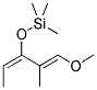 TRANS-1-METHOXY-2-METHYL-3-(TRIMETHYLSILYLOXY)-1,3-PENTADIENE Struktur