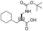 (S)-3-TERT-BUTOXYCARBONYLAMINO-2-CYCLOHEXYLMETHYL-PROPIONIC ACID Struktur