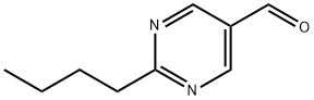 2-BUTYL-PYRIMIDINE-5-CARBALDEHYDE Struktur