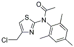 N-[4-(CHLOROMETHYL)-1,3-THIAZOL-2-YL]-N-MESITYLACETAMIDE Struktur