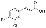 (2E)-3-(4-BROMO-3-CHLORO-PHENYL)-ACRYLIC ACID|(2E)-3-(4-BROMO-3-CHLOROPHENYL)ACRYLIC ACID