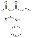 2-ACETYL-3-OXO-N-PHENYLHEXANETHIOAMIDE Struktur