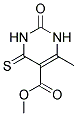 METHYL 6-METHYL-2-OXO-4-THIOXO-1,2,3,4-TETRAHYDROPYRIMIDINE-5-CARBOXYLATE Struktur