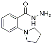 2-PYRROLIDIN-1-YL-BENZOIC ACID HYDRAZIDE Struktur