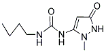 N-BUTYL-N'-(2-METHYL-5-OXO-2,5-DIHYDRO-1H-PYRAZOL-3-YL)UREA Struktur