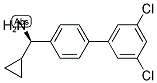 (1R)[4-(3,5-DICHLOROPHENYL)PHENYL]CYCLOPROPYLMETHYLAMINE Struktur