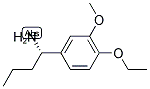 (1S)-1-(4-ETHOXY-3-METHOXYPHENYL)BUTYLAMINE Struktur