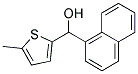 5-METHYL-2-THIENYL-(1-NAPHTHYL)METHANOL Struktur