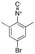 4-BROMO-2,6-DIMETHYL-PHENYLISOCYANIDE Struktur