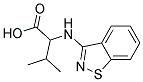 2-(1,2-BENZISOTHIAZOL-3-YLAMINO)-3-METHYLBUTANOIC ACID Struktur