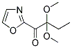 2-(2,2-DIMETHOXYBUTYRYL)OXAZOLE Struktur