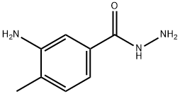 3-AMINO-4-METHYLBENZENECARBOHYDRAZIDE Struktur