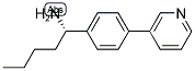 (1S)-1-(4-(3-PYRIDYL)PHENYL)PENTYLAMINE Struktur