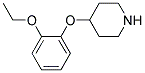 4-(2-ETHOXYPHENOXY)PIPERIDINE Struktur