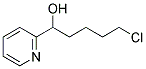 5-CHLORO-1-(2-PYRIDYL)-1-PENTANOL Struktur