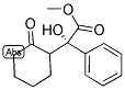 (S)-2-(2'-OXOCYCLOHEXYL)-2-PHENYLGLYCOLIC ACID METHYL ESTER Struktur