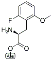 METHYL (2S)-2-AMINO-3-(6-FLUORO-2-METHOXYPHENYL)PROPANOATE Struktur