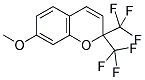 7-METHOXY-2,2-BIS(TRIFLUOROMETHYL)-2H-CHROMENE Struktur