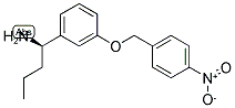 (1R)-1-(3-[(4-NITROPHENYL)METHOXY]PHENYL)BUTYLAMINE Struktur