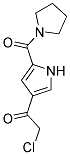 2-CHLORO-1-[5-(PYRROLIDIN-1-YLCARBONYL)-1H-PYRROL-3-YL]ETHANONE Struktur