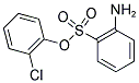 2-AMINOBENZENESULFONIC ACID-2'-CHLOROPHENYL ESTER Struktur