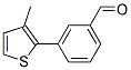 3-(3-METHYL-2-THIENYL)BENZALDEHYDE Struktur