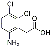 2,3-DICHLORO-6-AMINOPHENYLACETIC ACID Struktur