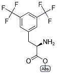 METHYL (2R)-2-AMINO-3-[3,5-BIS(TRIFLUOROMETHYL)PHENYL]PROPANOATE Struktur