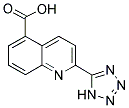 2-(1H-TETRAZOL-5-YL)QUINOLINE-5-CARBOXYLIC ACID Struktur