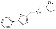1-(5-PHENYL-2-FURYL)-N-(TETRAHYDROFURAN-2-YLMETHYL)METHANAMINE Struktur