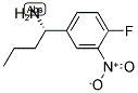 (1S)-1-(4-FLUORO-3-NITROPHENYL)BUTYLAMINE Struktur