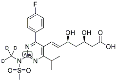 ROSUVASTATIN-D3 Struktur