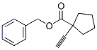 1-ETHYNYL-CYCLOPENTANECARBOXYLIC ACID BENZYL ESTER Struktur