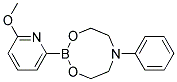 6-METHOXY-2-PYRIDINEBORONIC ACID-N-PHENYLDIETHANOLAMINE ESTER Struktur