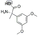 (2S)-2-AMINO-2-(3,5-DIMETHOXYPHENYL)PROPANOIC ACID Struktur