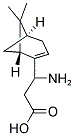 3-AMINO-3-(6,6-DIMETHYL-BICYCLO[3.1.1]HEPT-2-EN-2-YL)-PROPIONIC ACID Struktur