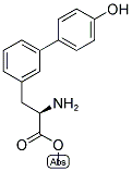 METHYL (2R)-2-AMINO-3-[3-(4-HYDROXYPHENYL)PHENYL]PROPANOATE Struktur