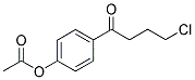 4'-ACETOXY-4-CHLOROBUTYROPHENONE Struktur