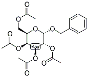 BENZYL 2,3,4,6-TETRA-O-ACETYL-ALPHA-D-GALACTOPYRANOSIDE Struktur