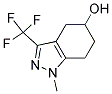 4,5,6,7-TETRAHYDRO-5-HYDROXY-1-METHYL-3-TRIFLUOROMETHYL-1H-INDAZOLE Struktur