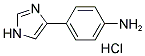 4-(1H-IMIDAZOL-4-YL)ANILINE HYDROCHLORIDE Struktur