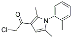 2-CHLORO-1-[2,5-DIMETHYL-1-(2-METHYLPHENYL)-1H-PYRROL-3-YL]ETHANONE Struktur